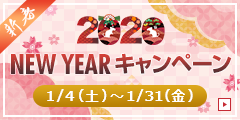 ニューイヤーキャンペーン実施中！！